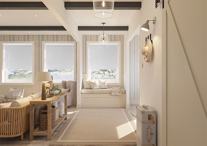 Little Lambs, Wool Grey - Twist&Fit Roller Blind - Image 8